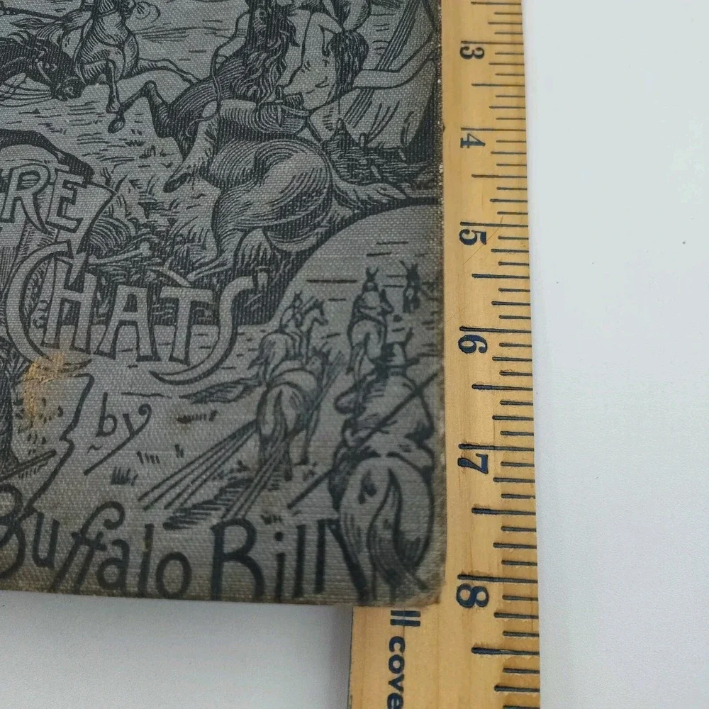 1901 Story of the Wild West Camp Fire Chats Buffalo Bill Rare Book SEE B36.1GU00